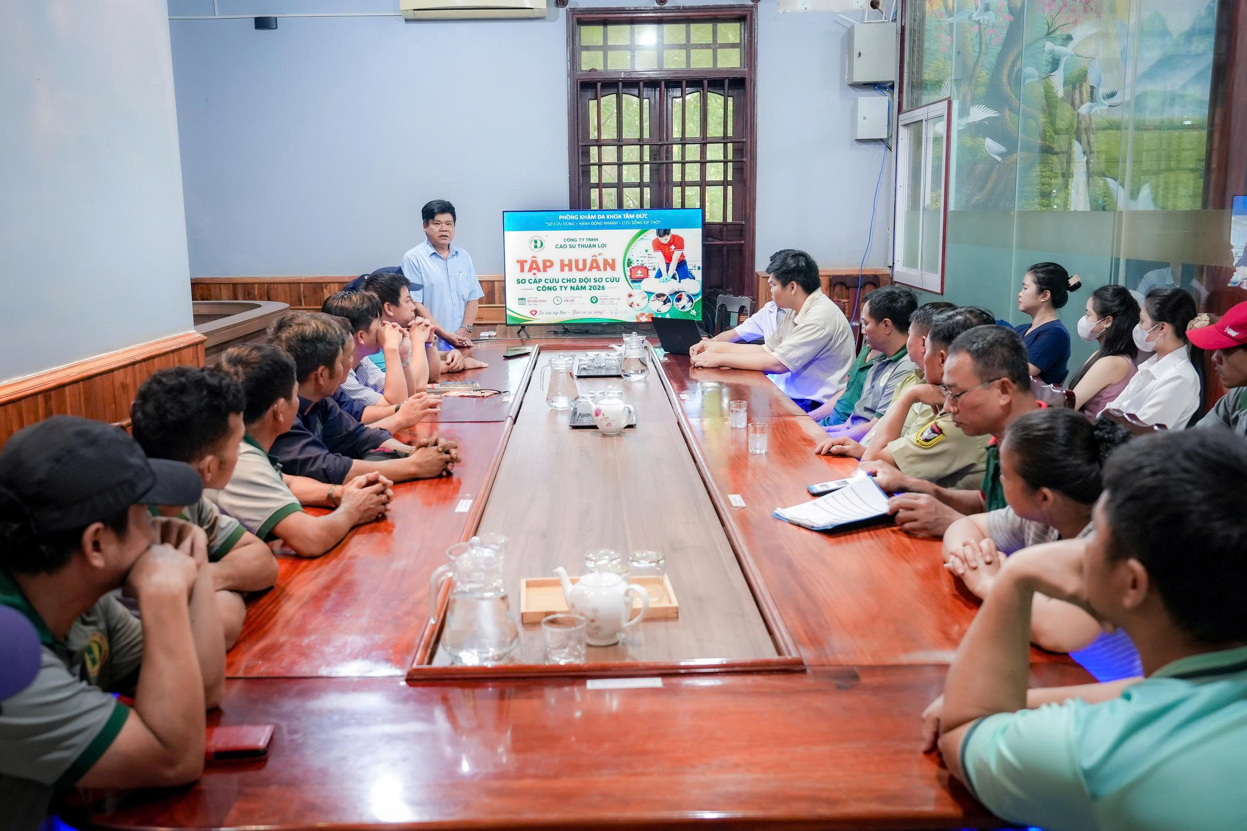 TẬP HUẤN SƠ CẤP CỨU NĂM 2026 – CHỦ ĐỘNG XỬ LÝ TAI NẠN, BẢO VỆ SỰ SỐNG